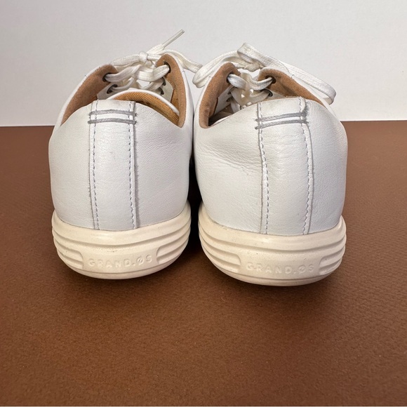 Cole Haan Men’s Grand Crosscourt II White Leather Sneakers C26515 - Size 10M - Picture 6 of 10